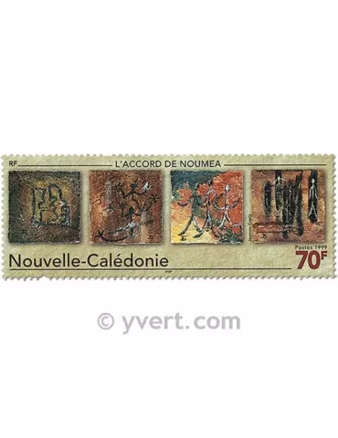 n° 805 - Timbre Nelle-Calédonie Poste 2