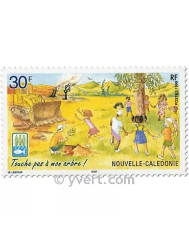 n° 807 - Timbre Nelle-Calédonie Poste 2