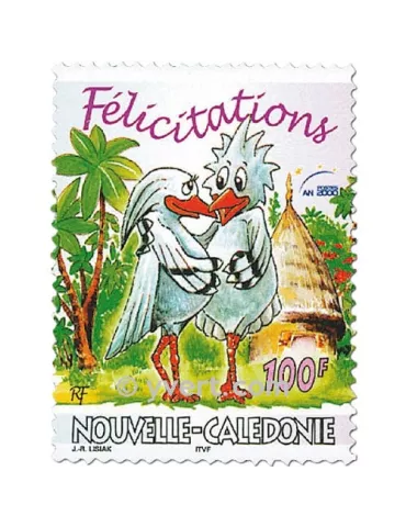 n° 834/836 - Timbre Nelle-Calédonie Poste 2