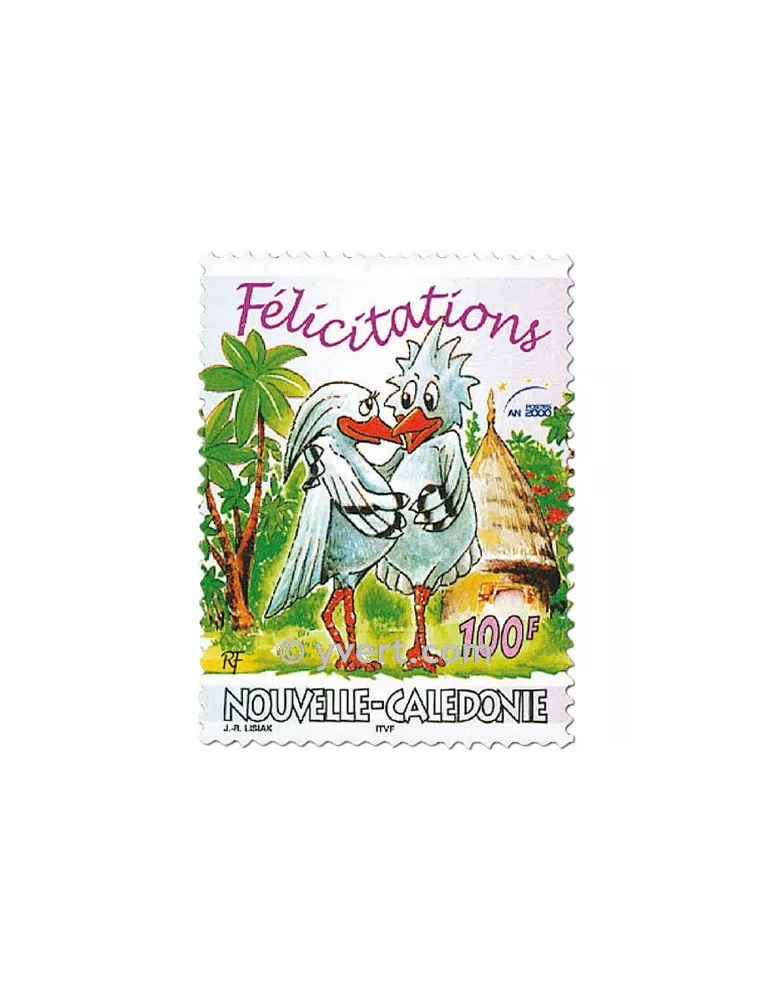 n° 834/836 - Timbre Nelle-Calédonie Poste