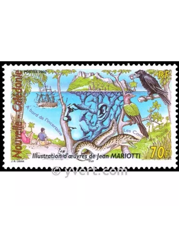 n° 878 - Timbre Nelle-Calédonie Poste 2