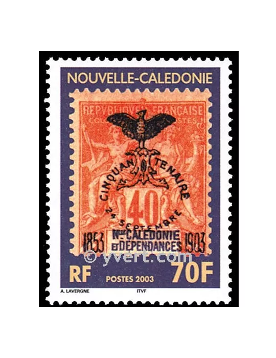 n° 889 - Timbre Nelle-Calédonie Poste