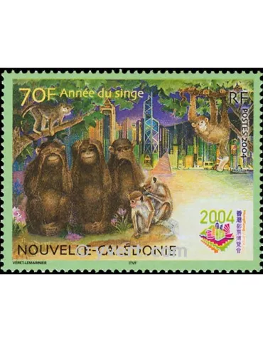 n° 910 - Timbre Nelle-Calédonie Poste 2