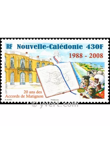 n° 1037 - Timbre Nelle-Calédonie Poste 2