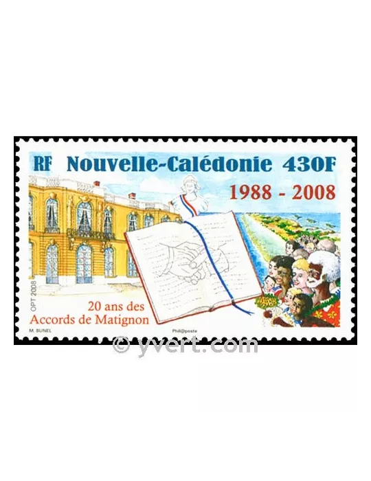 n° 1037 - Timbre Nelle-Calédonie Poste