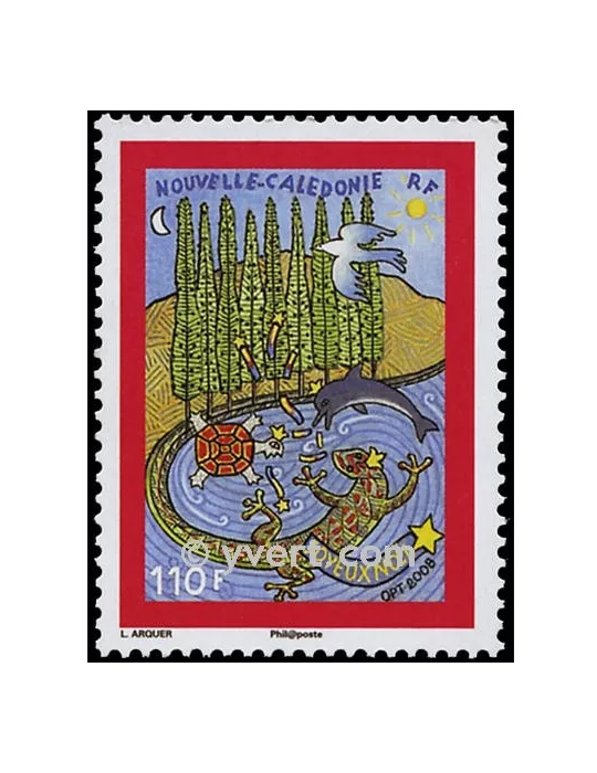 n° 1059 - Timbre Nelle-Calédonie Poste