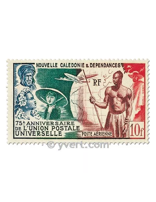 n° 64 - Timbre Nelle-Calédonie Poste aérienne