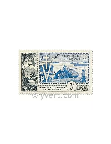 n° 65 - Timbre Nelle-Calédonie Poste aérienne