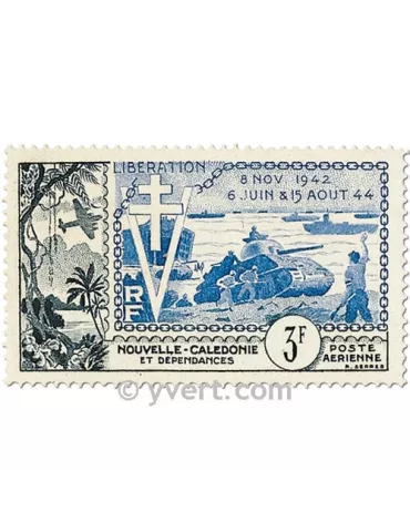 n° 65 - Timbre Nelle-Calédonie Poste aérienne 2