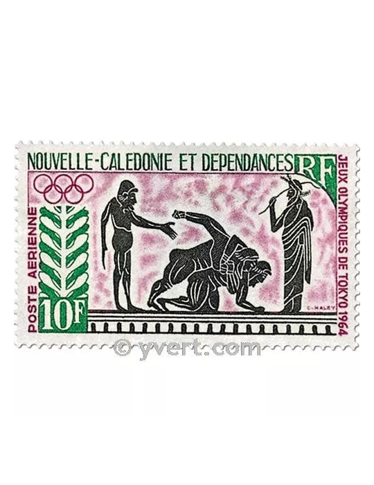 n° 76 - Timbre Nelle-Calédonie Poste aérienne
