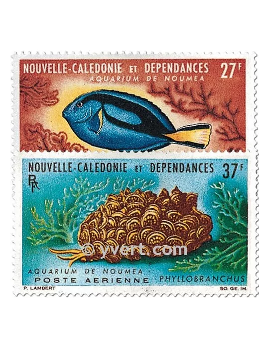 n° 77/78 - Timbre Nelle-Calédonie Poste aérienne