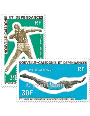 n° 106/107 - Timbre Nelle-Calédonie Poste aérienne 2