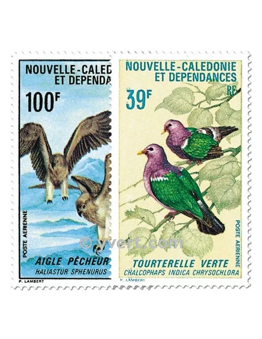 n° 110/111 - Timbre Nelle-Calédonie Poste aérienne