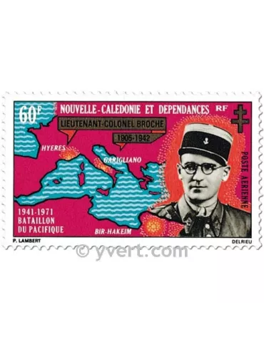 n° 121 - Timbre Nelle-Calédonie Poste aérienne 2