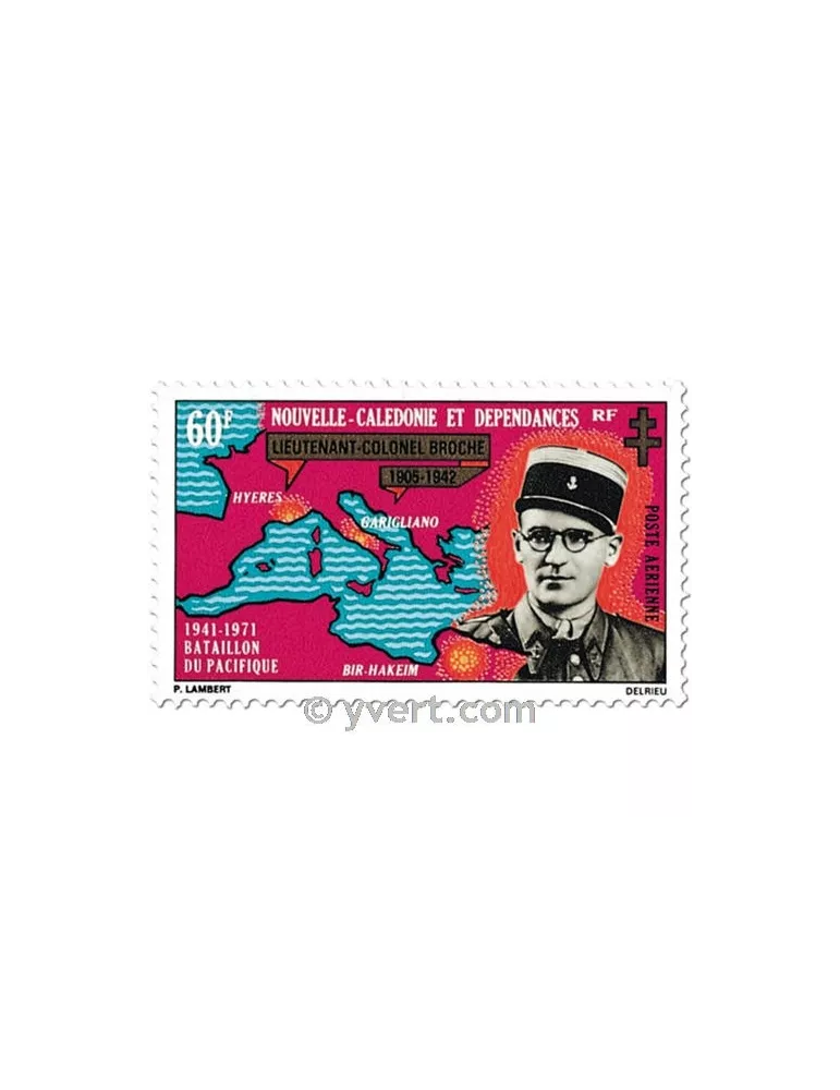 n° 121 - Timbre Nelle-Calédonie Poste aérienne