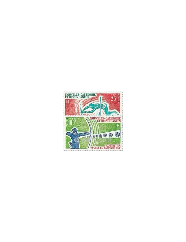 n° 122/123 - Timbre Nelle-Calédonie Poste aérienne