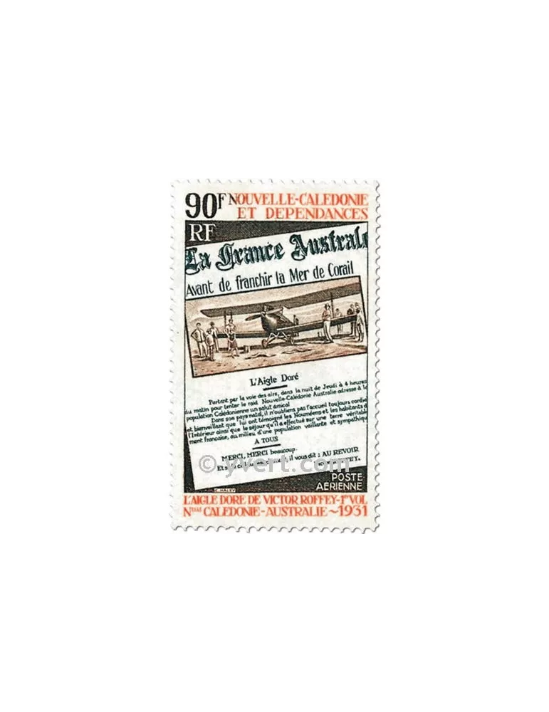 n° 125 - Timbre Nelle-Calédonie Poste aérienne
