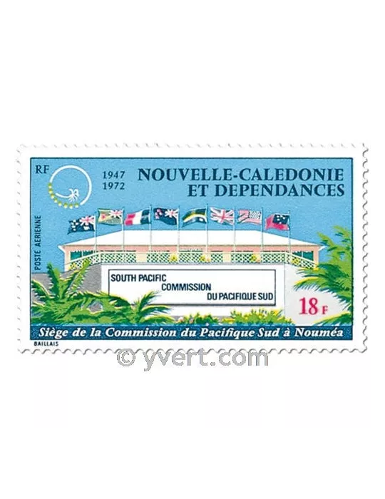 n° 128 - Timbre Nelle-Calédonie Poste aérienne