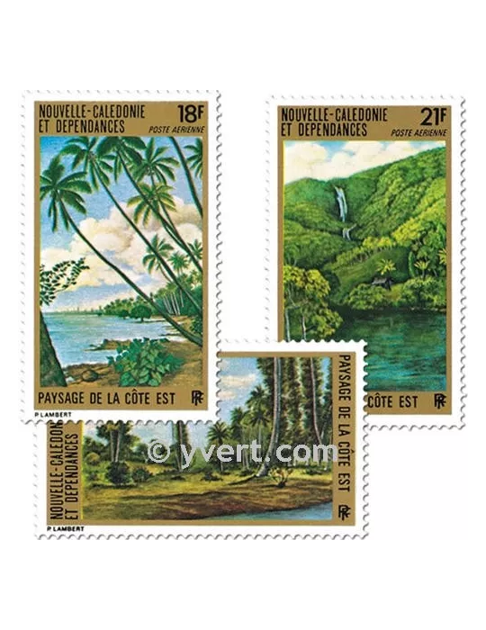 n° 135/137 - Timbre Nelle-Calédonie Poste aérienne