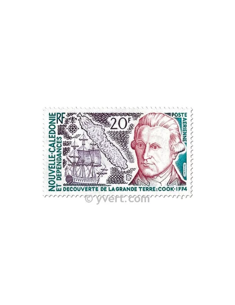 n° 154/158 - Timbre Nelle-Calédonie Poste aérienne