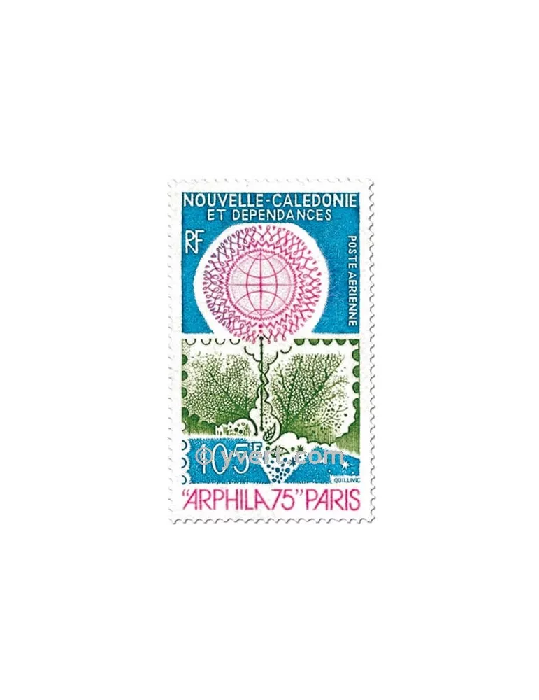 n° 166 - Timbre Nelle-Calédonie Poste aérienne