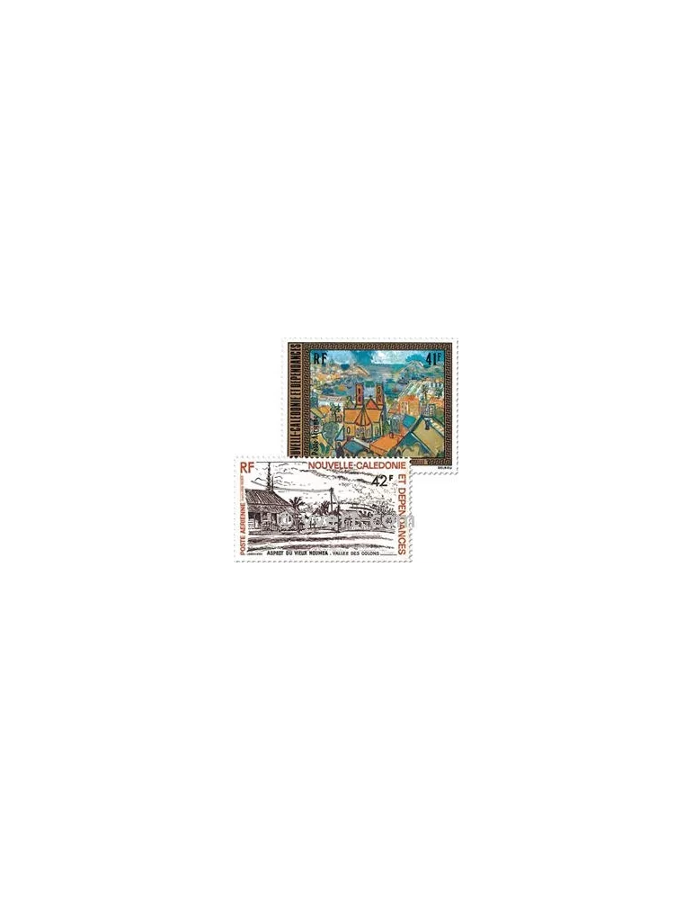 n° 182/183 - Timbre Nelle-Calédonie Poste aérienne