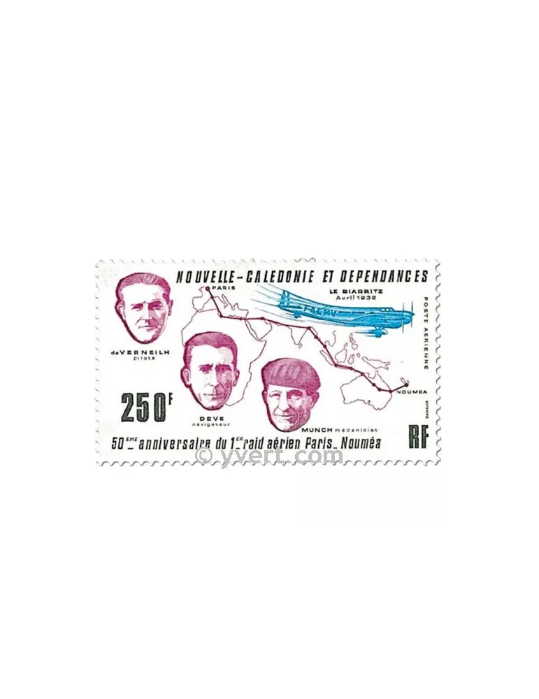 n° 222 - Timbre Nelle-Calédonie Poste aérienne