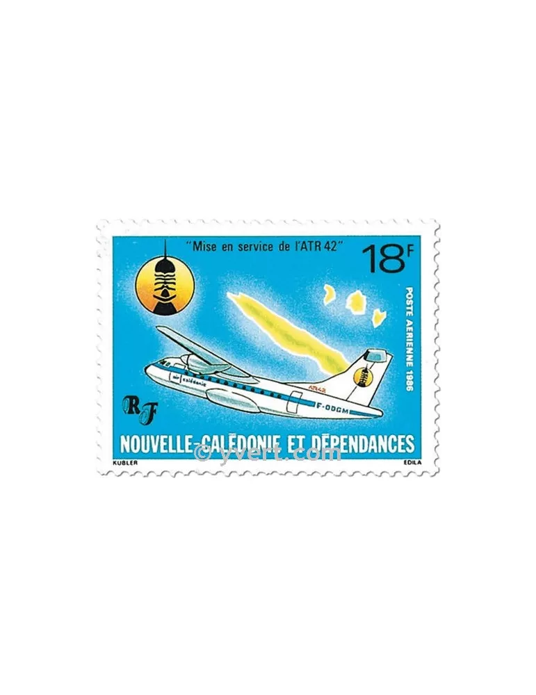 n° 252 - Timbre Nelle-Calédonie Poste aérienne