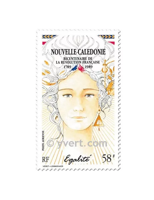 n° 261/262 - Timbre Nelle-Calédonie Poste aérienne