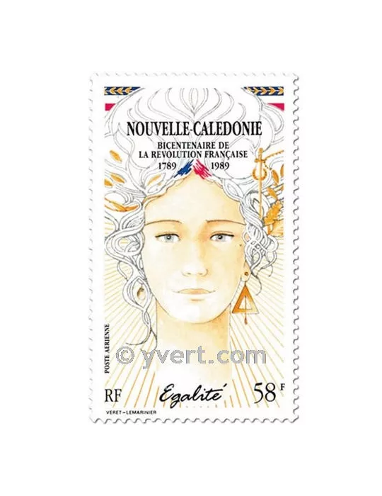 n° 261/262 - Timbre Nelle-Calédonie Poste aérienne