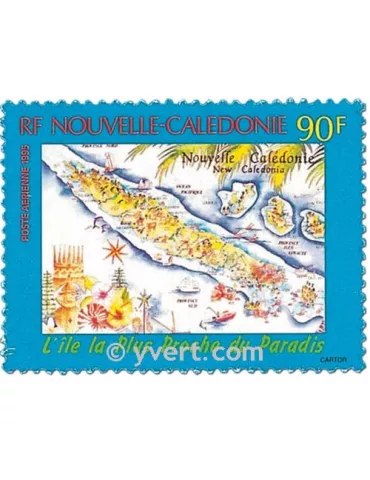 n° 327 - Timbre Nelle-Calédonie Poste aérienne 2