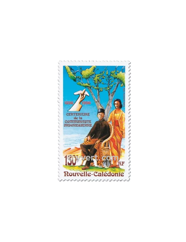 n° 334 - Timbre Nelle-Calédonie Poste aérienne