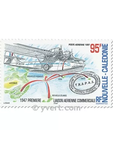 n° 345/346 - Timbre Nelle-Calédonie Poste aérienne 2