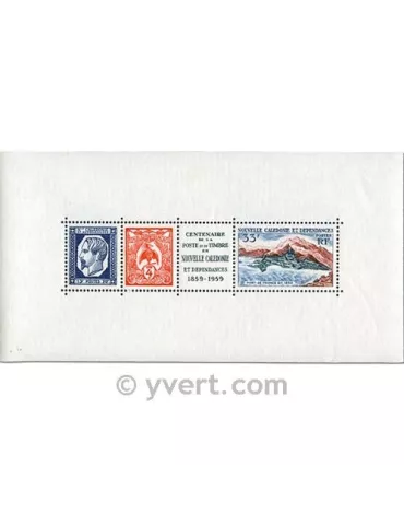 n° 2 - Timbre Nelle-Calédonie Bloc et feuillets 2