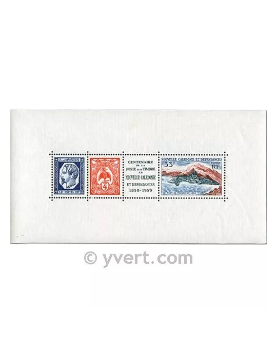 n° 2 - Timbre Nelle-Calédonie Bloc et feuillets