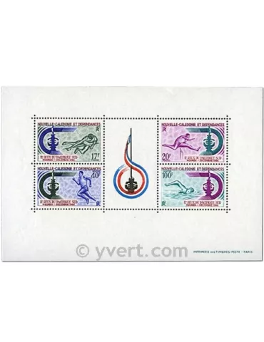 n° 3 - Timbre Nelle-Calédonie Bloc et feuillets 2
