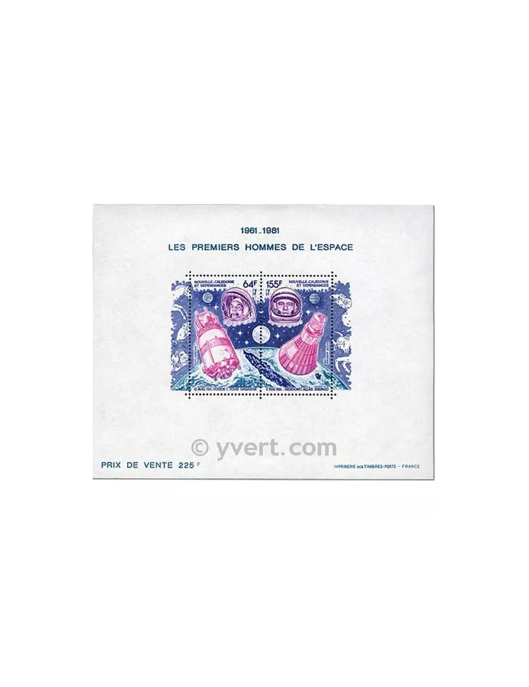 n° 4 - Timbre Nelle-Calédonie Bloc et feuillets