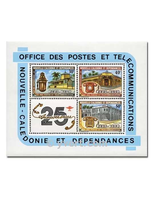 n° 5 - Timbre Nelle-Calédonie Bloc et feuillets