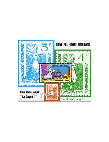 n° 7 - Timbre Nelle-Calédonie Bloc et feuillets