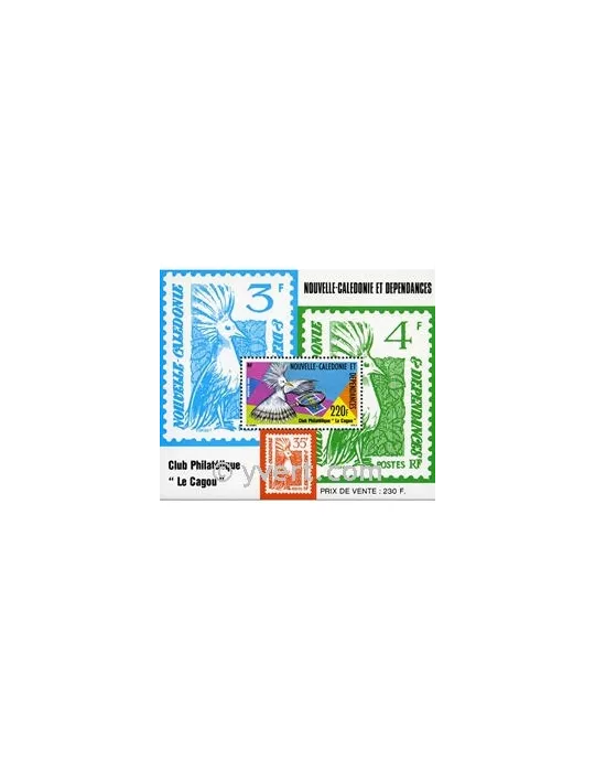 n° 7 - Timbre Nelle-Calédonie Bloc et feuillets
