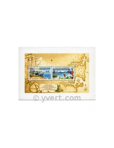 n° 8 - Timbre Nelle-Calédonie Bloc et feuillets