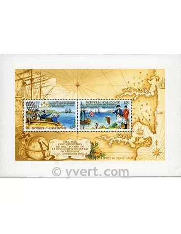 n° 8 - Timbre Nelle-Calédonie Bloc et feuillets 2