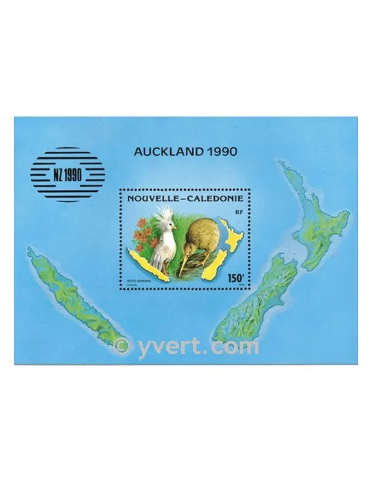 n° 10 - Timbre Nelle-Calédonie Bloc et feuillets