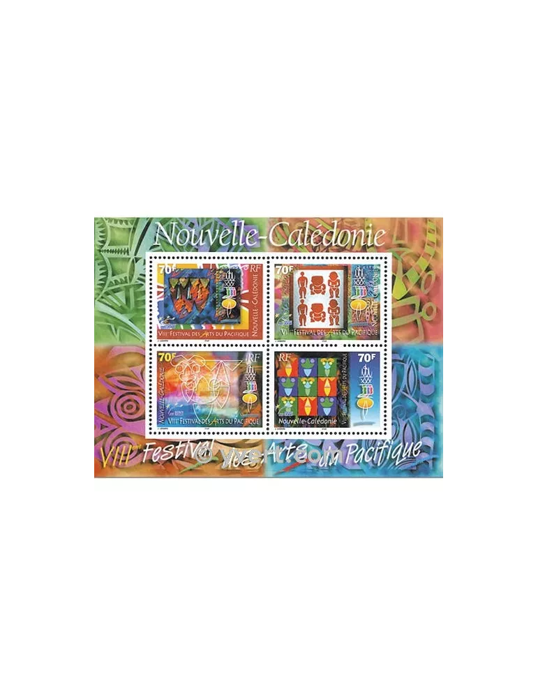 n° 24 - Timbre Nelle-Calédonie Bloc et feuillets