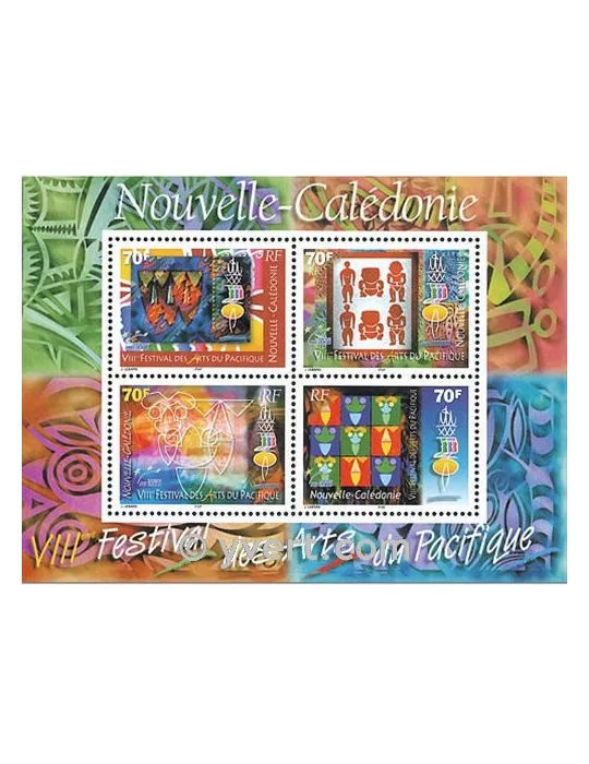 n° 24 - Timbre Nelle-Calédonie Bloc et feuillets