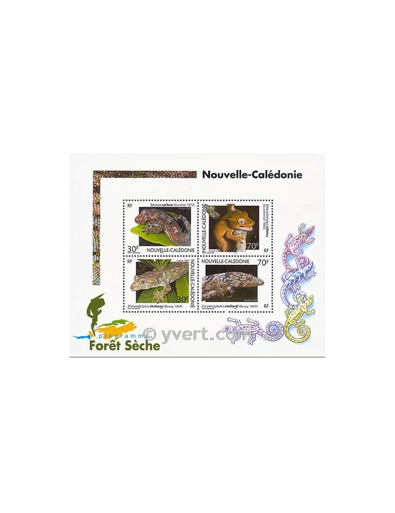 n° 29 - Timbre Nelle-Calédonie Bloc et feuillets