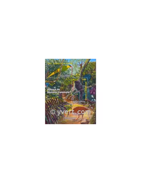 n° 36 - Timbre Nelle-Calédonie Bloc et feuillets