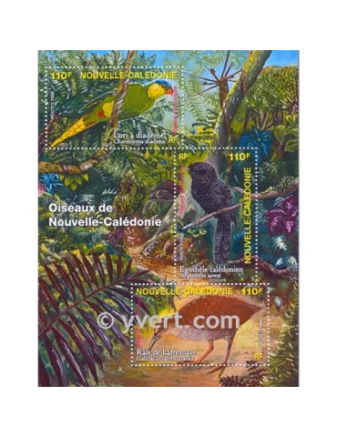 n° 36 - Timbre Nelle-Calédonie Bloc et feuillets 2