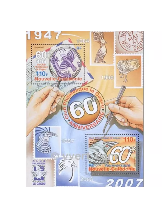 n° 37 - Timbre Nelle-Calédonie Bloc et feuillets