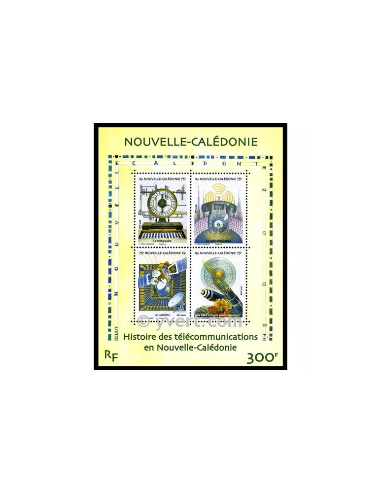 n° 38 - Timbre Nelle-Calédonie Bloc et feuillets